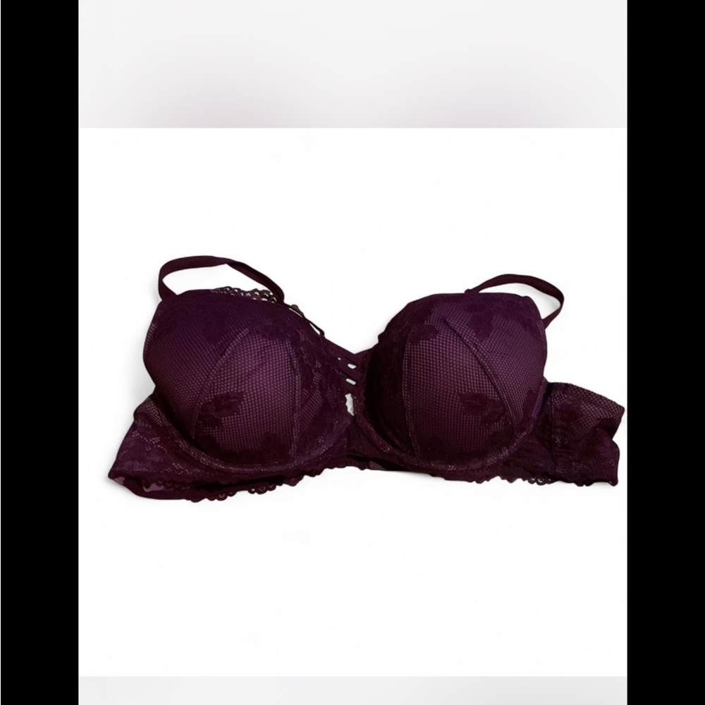 Torrid curve Deep Purple Lace Bra 46b